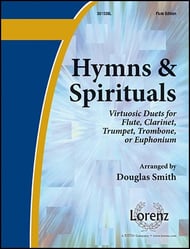 HYMNS AND SPIRITUALS FLUTE DUET cover Thumbnail